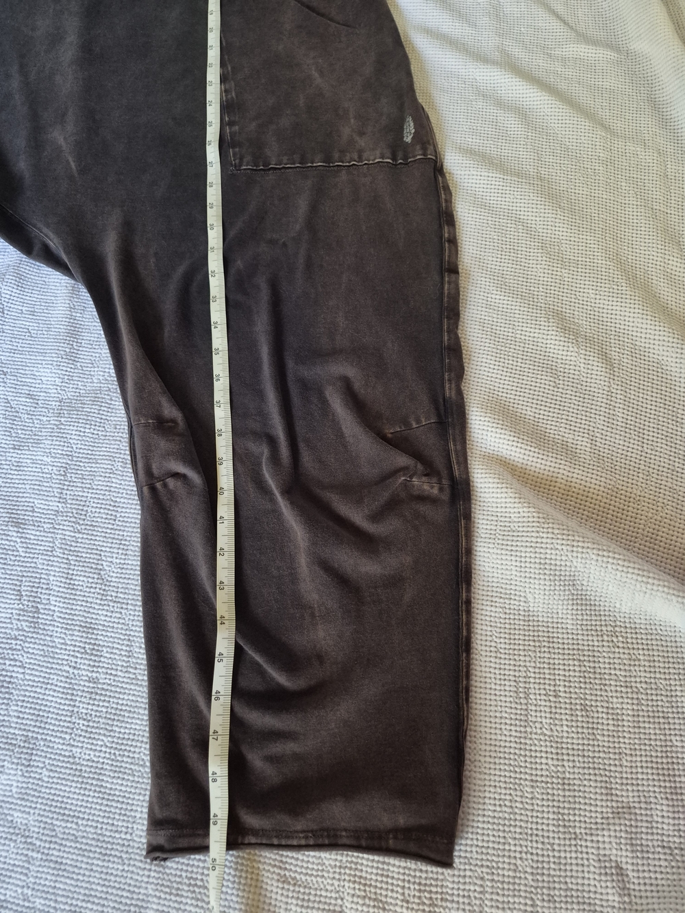 FP Movement by Free People Dark Brown Relaxed Slip Jumpsuit with Pockets - Picture 10 of 13